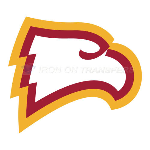 Winthrop Eagles Logo T-shirts Iron On Transfers N7012 - Click Image to Close